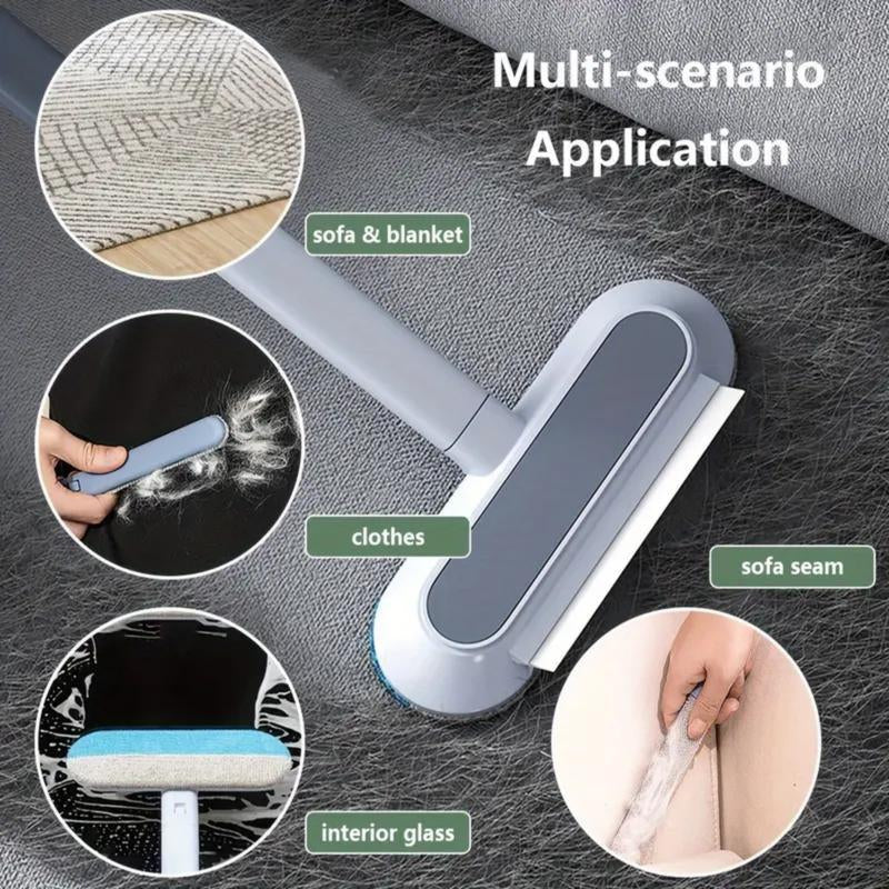 Reusable Pet Hair Remover Brush Multi,Functional Lint Cleaner for Cat&Dog Hair,Washable Grooming Tool for Furniture,Bedding,Clothes,Carpets &Window Screens.